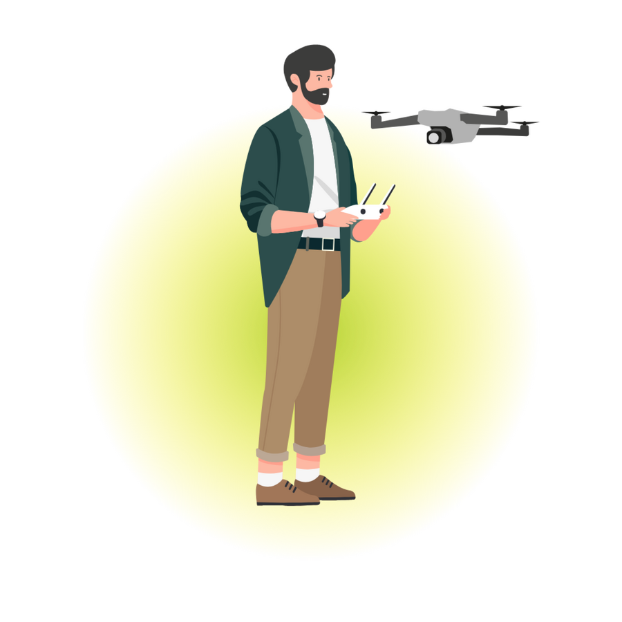 Drone Flying