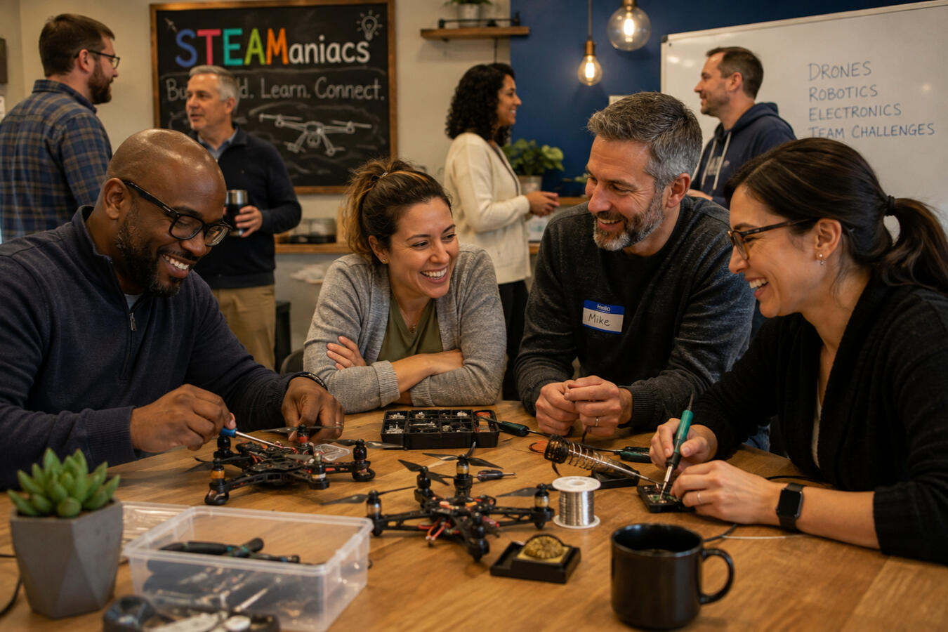 STEAManiacs Adult Networking Event
