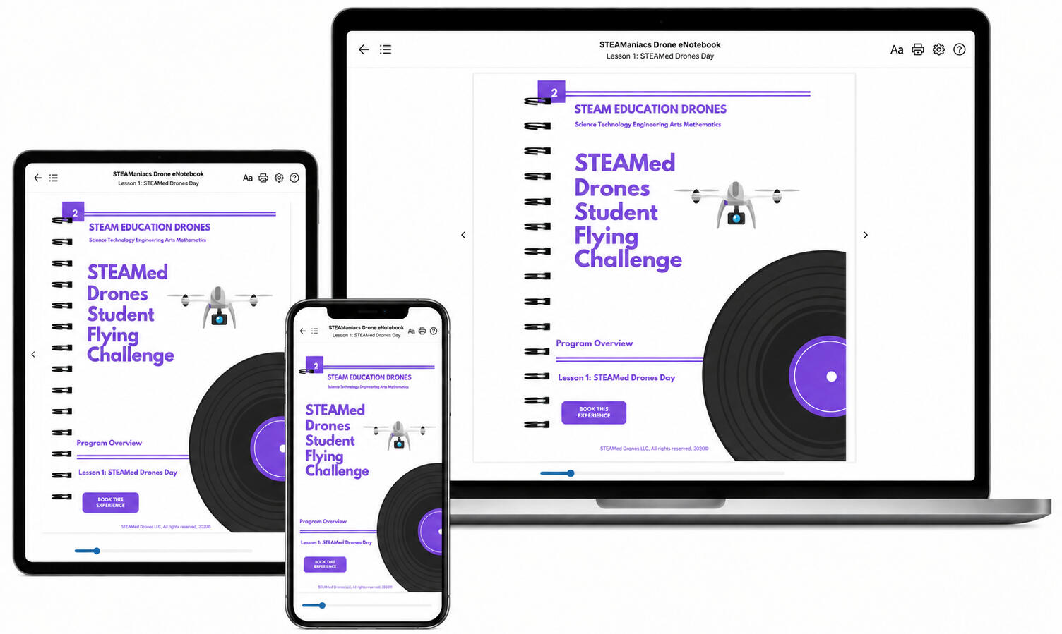 STEAManiacs Drone eNotebook