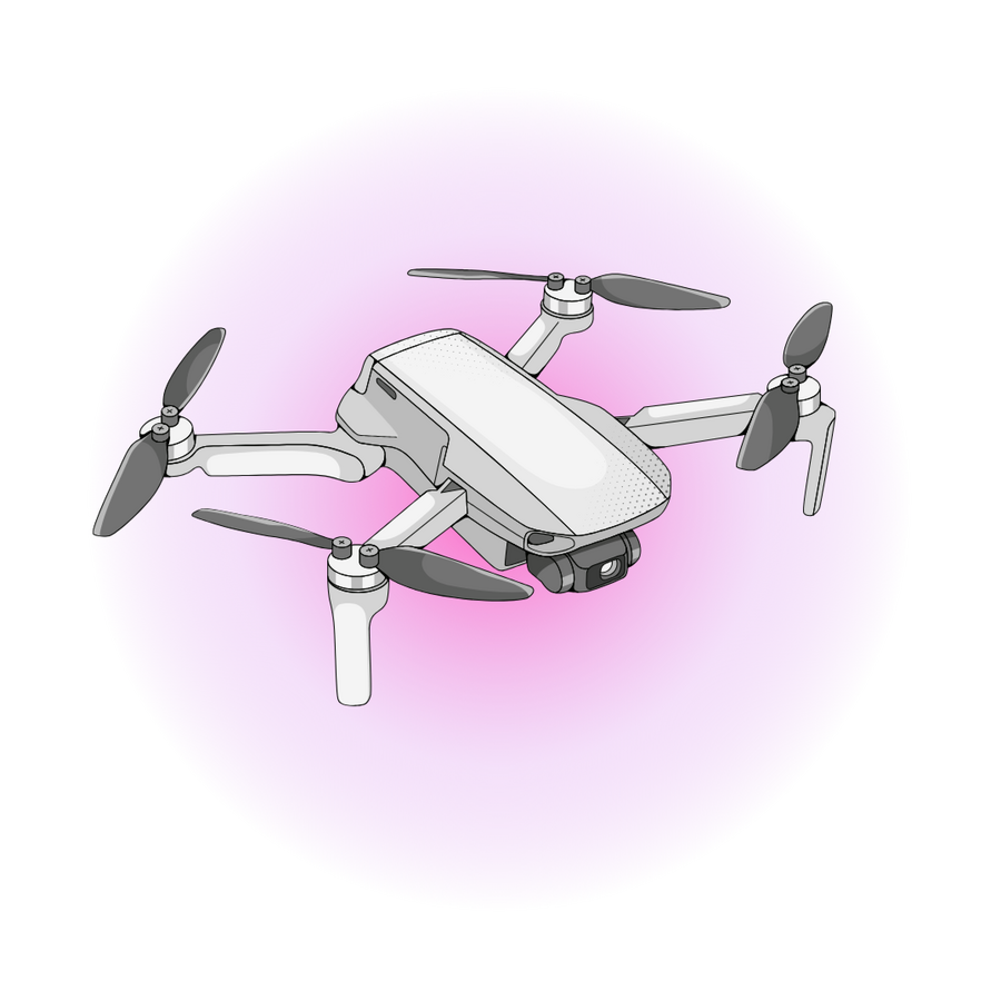 Drone Flying